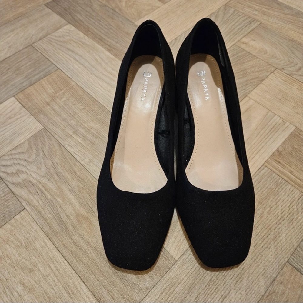 Papaya Elegant Black Women's Loafers